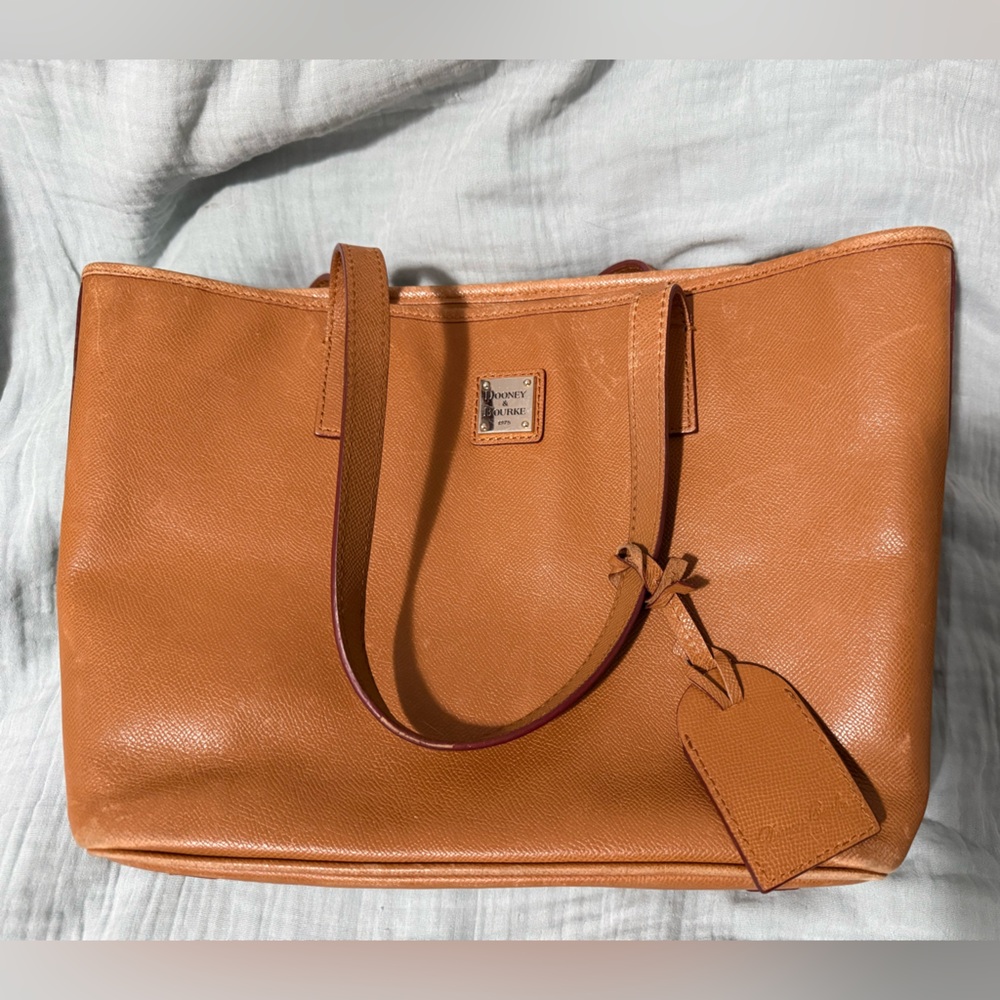Dooney & Bourke Tan Leather Tote